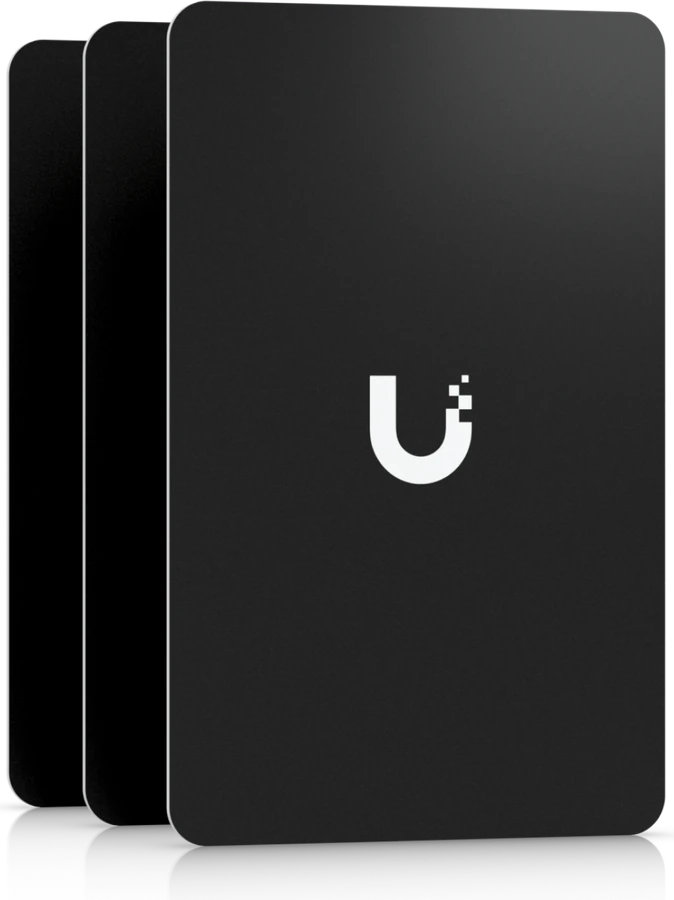 Black UniFi Access cards
